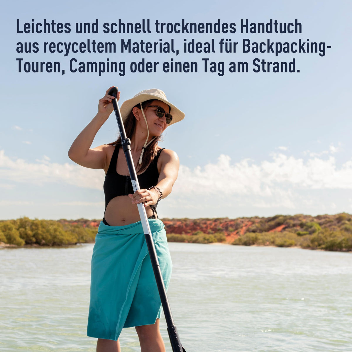 Reisehandtuch – Sea to Summit – Drylite Towel L