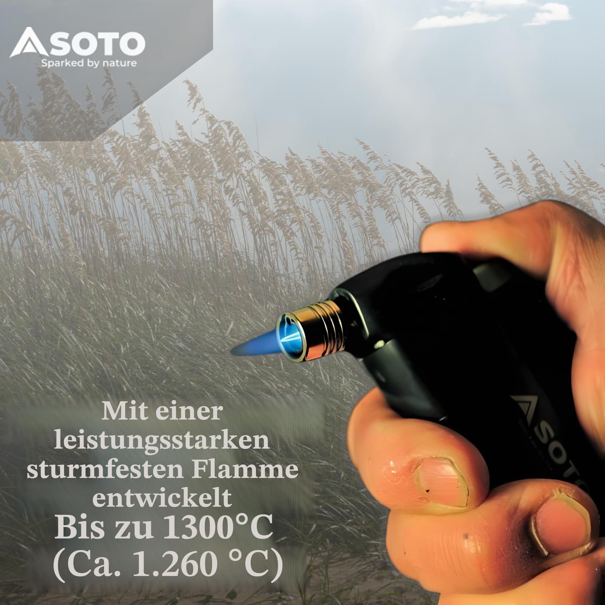 Sturmfeuerzeug-Aufsatz – SOTO – Pocket Torch – SOTO – Bild 5