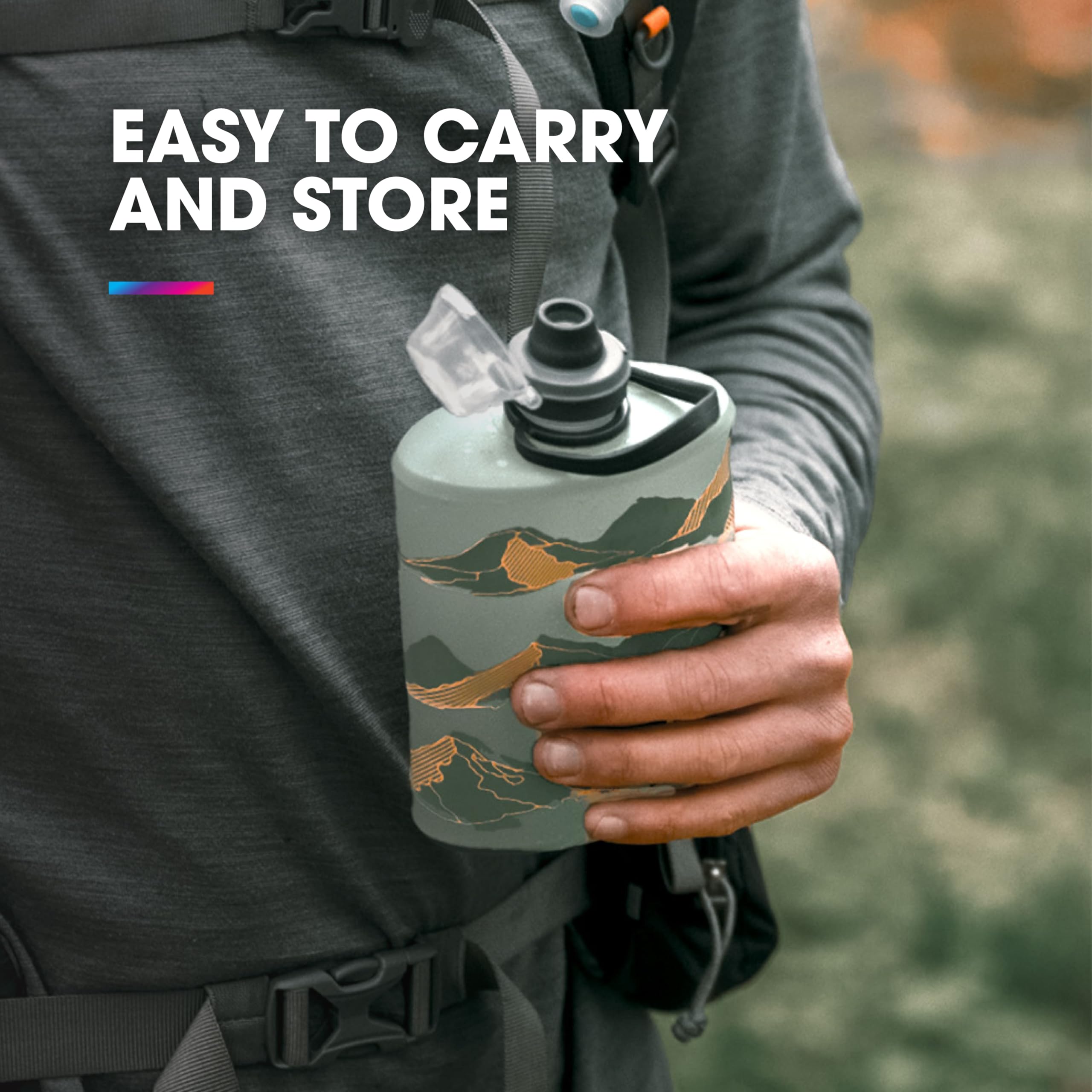 Hydrapak Stow - Zusammenklappbare Wasserflasche