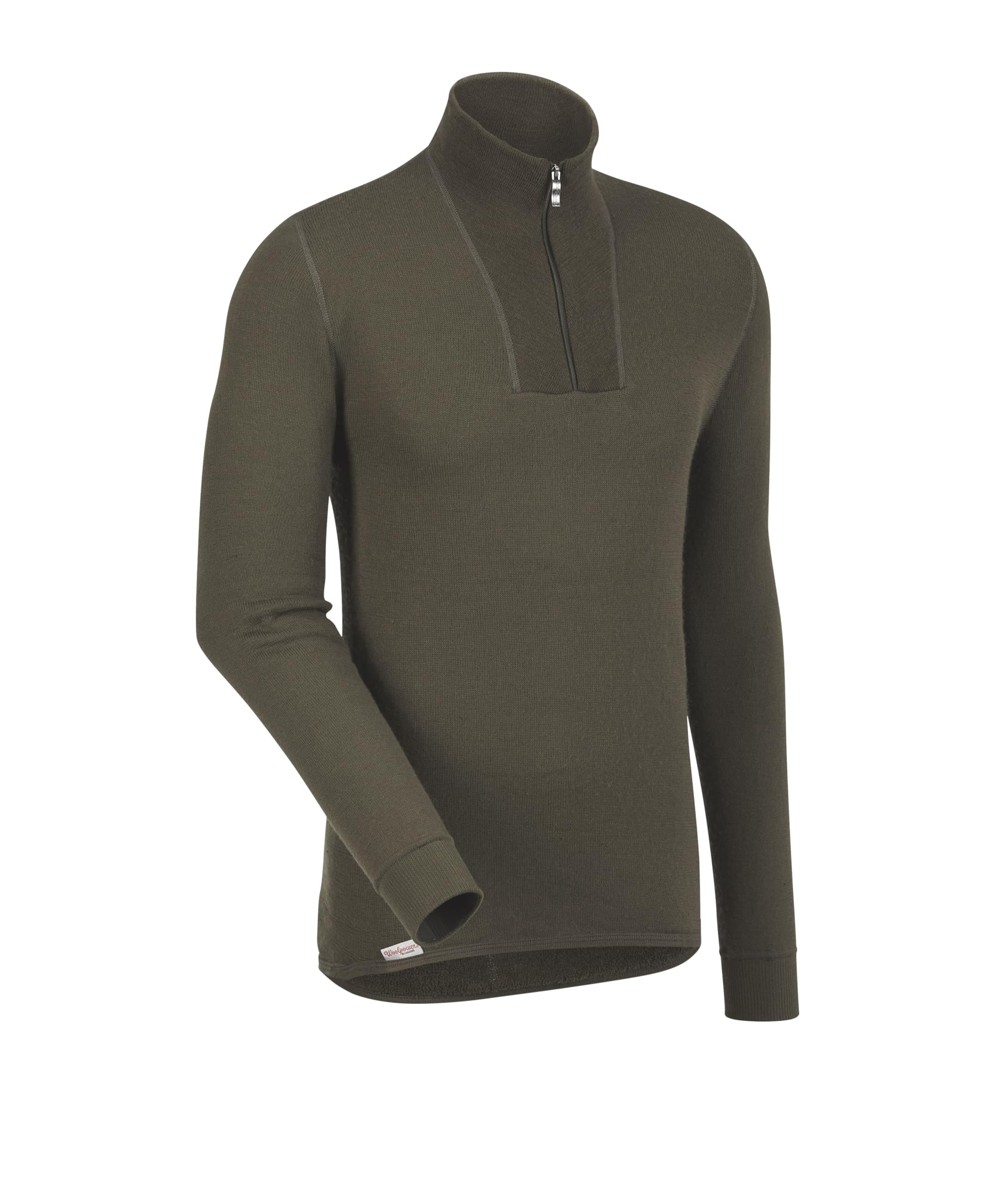 Baselayer – Woolpower – 200 Turtleneck Long Sleeve Zip Shirt Men