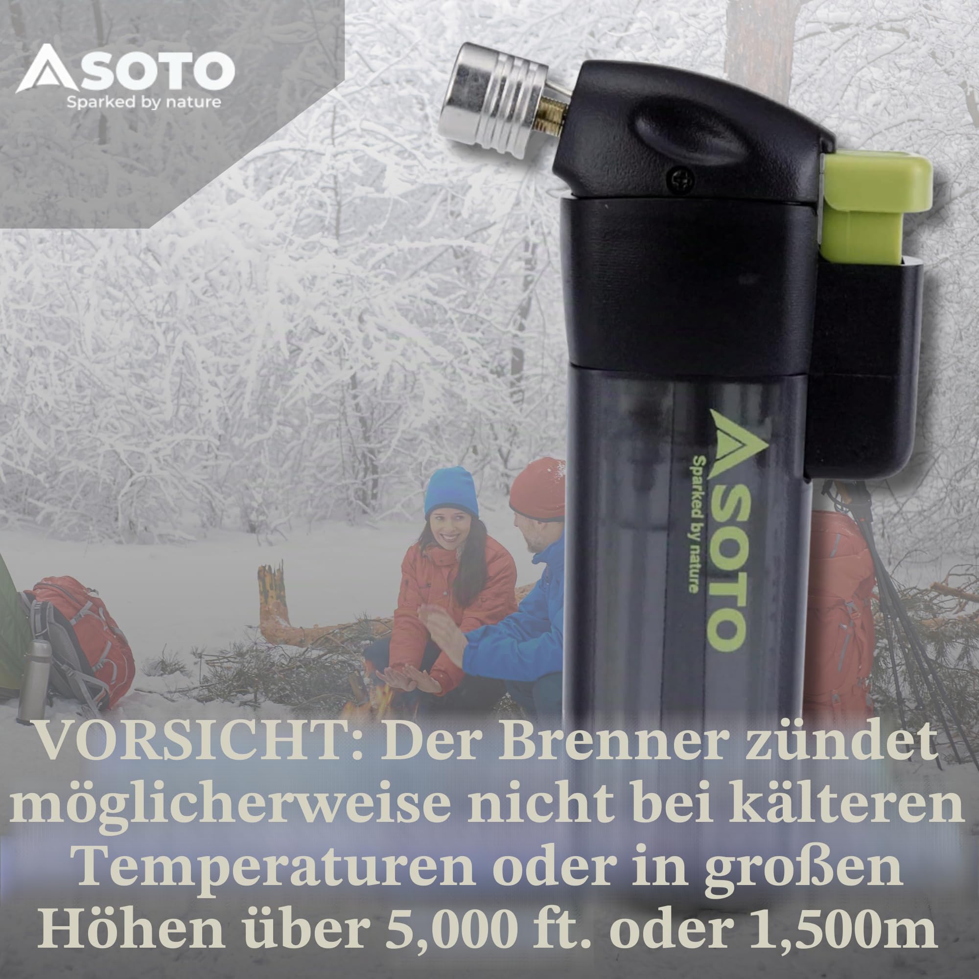 Sturmfeuerzeug-Aufsatz – SOTO – Pocket Torch – SOTO – Bild 7