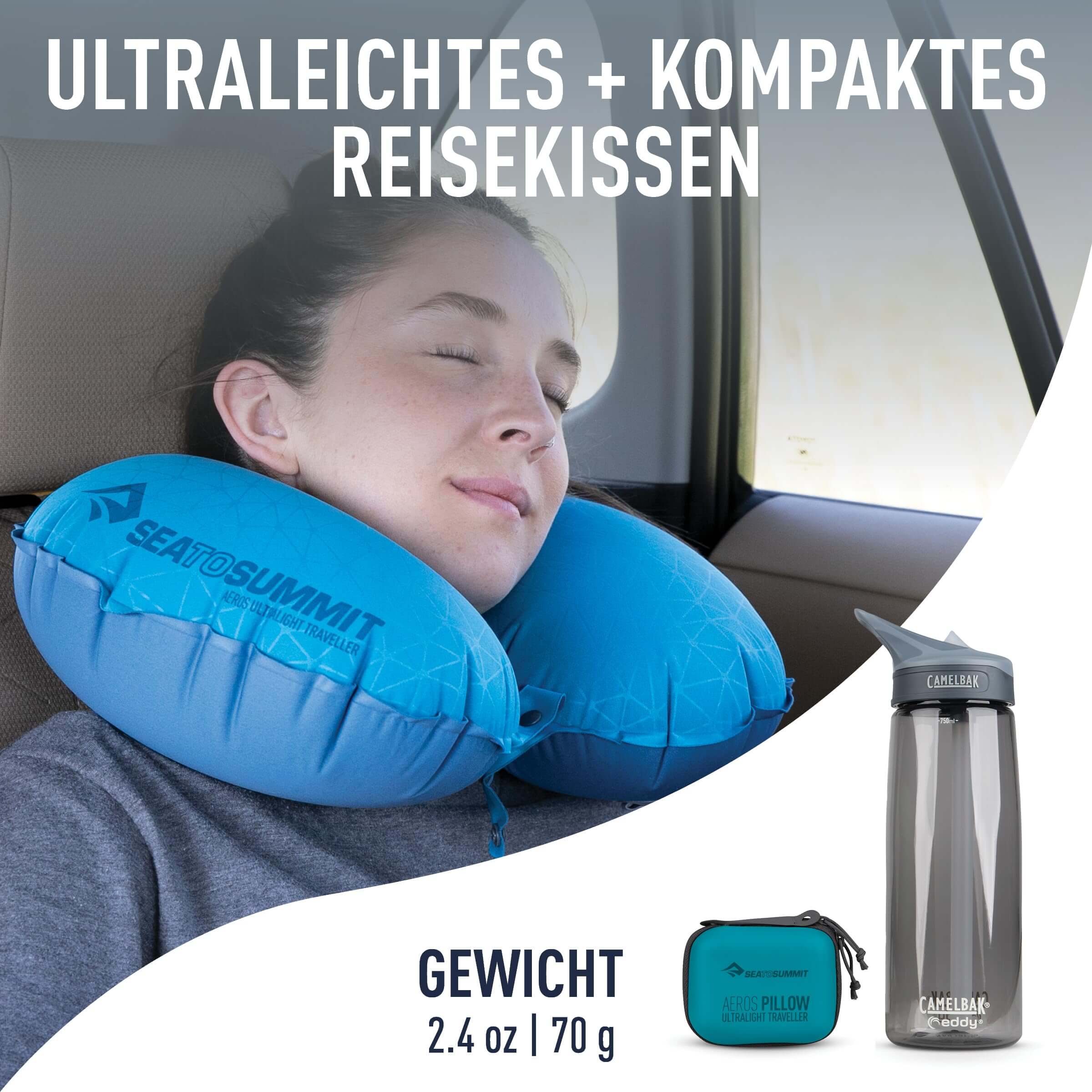 Sea to Summit Aeros Premium Traveller Reisekissen