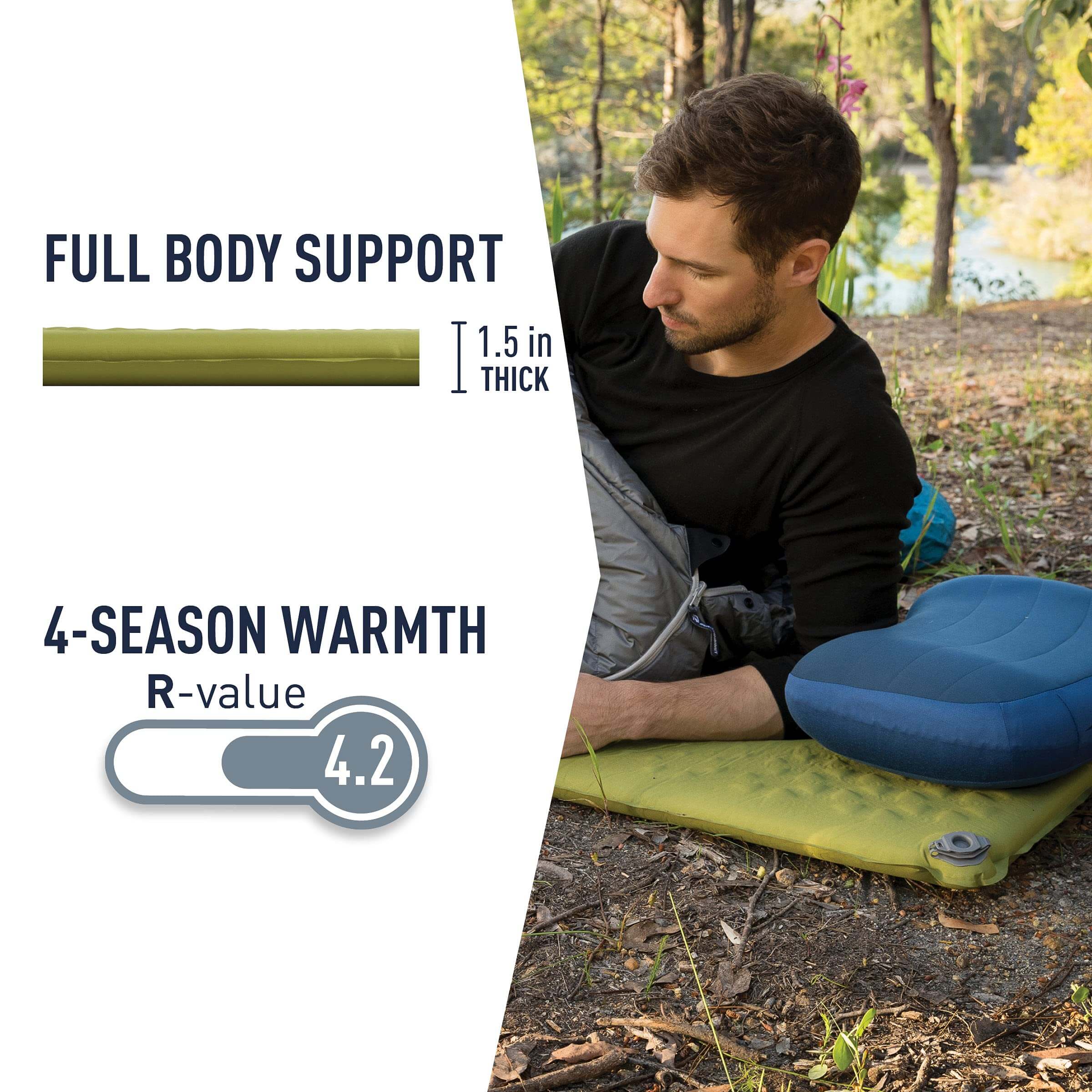 Sea to Summit Camp Mat SI Isomatte - Large Rectangular