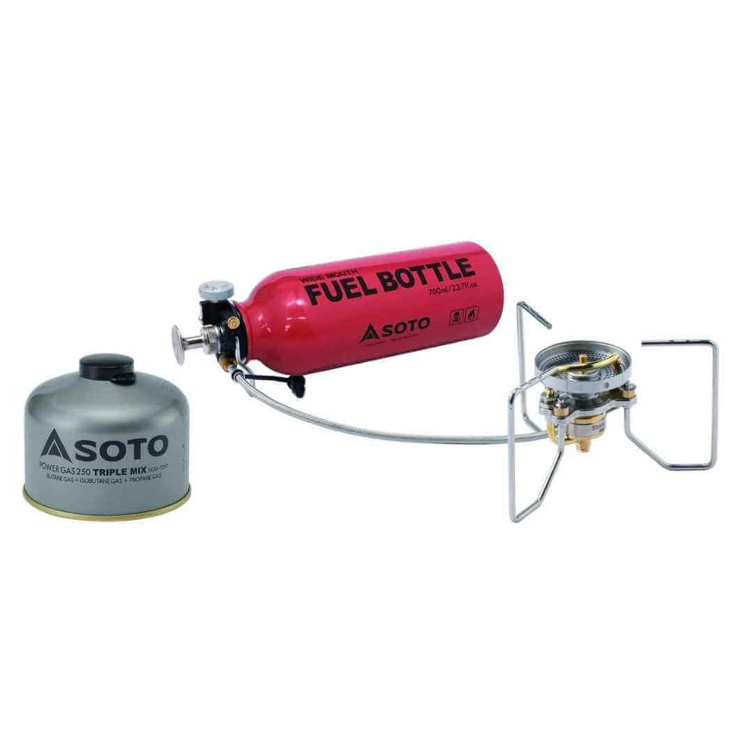 Gaskocher Camping – SOTO – StormBreaker – Multibrennstoff-Kocher