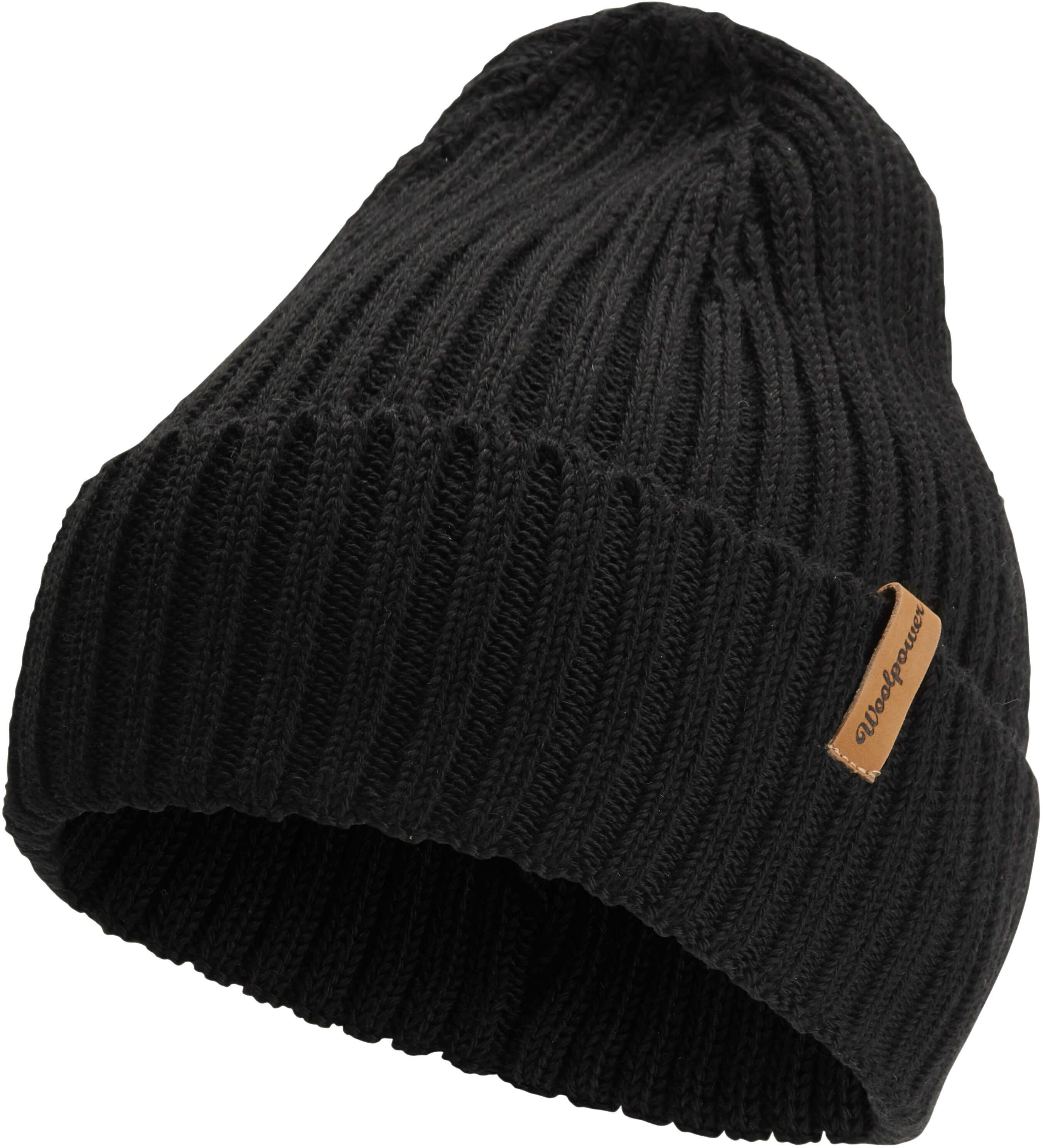 Die Woolpower Beanie Rib, angenehme und elastisches Beanie, ideal für den Winter und den Alltag, erhältlich im Outdoor Online Shop FluxPerfect