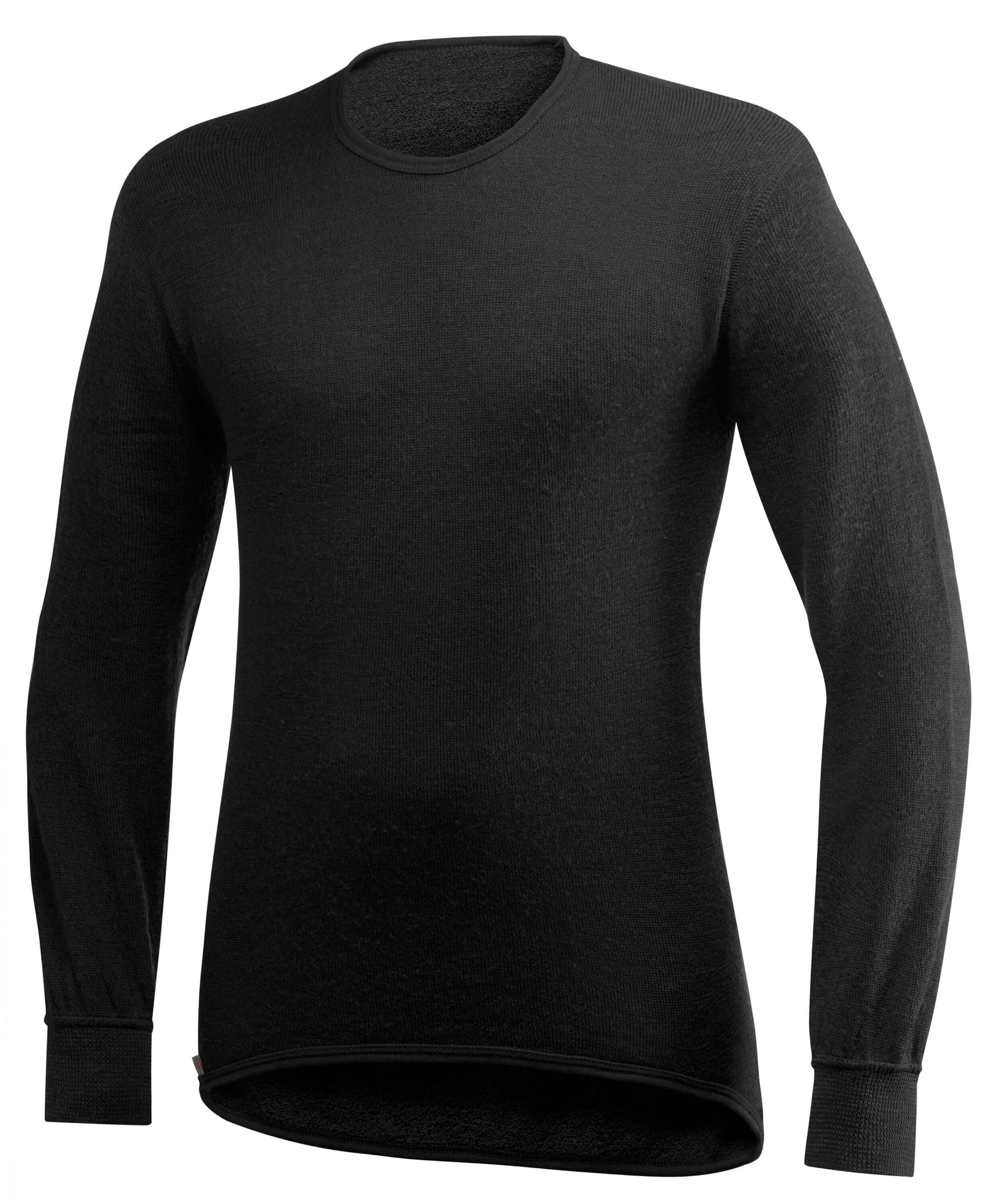 Das Woolpower Crewneck 200, feinste Merino Langarm Baselayer für alle die Außen aktiv Unterwegs sind, erhältlich im Outdoor Online Shop FluxPerfect