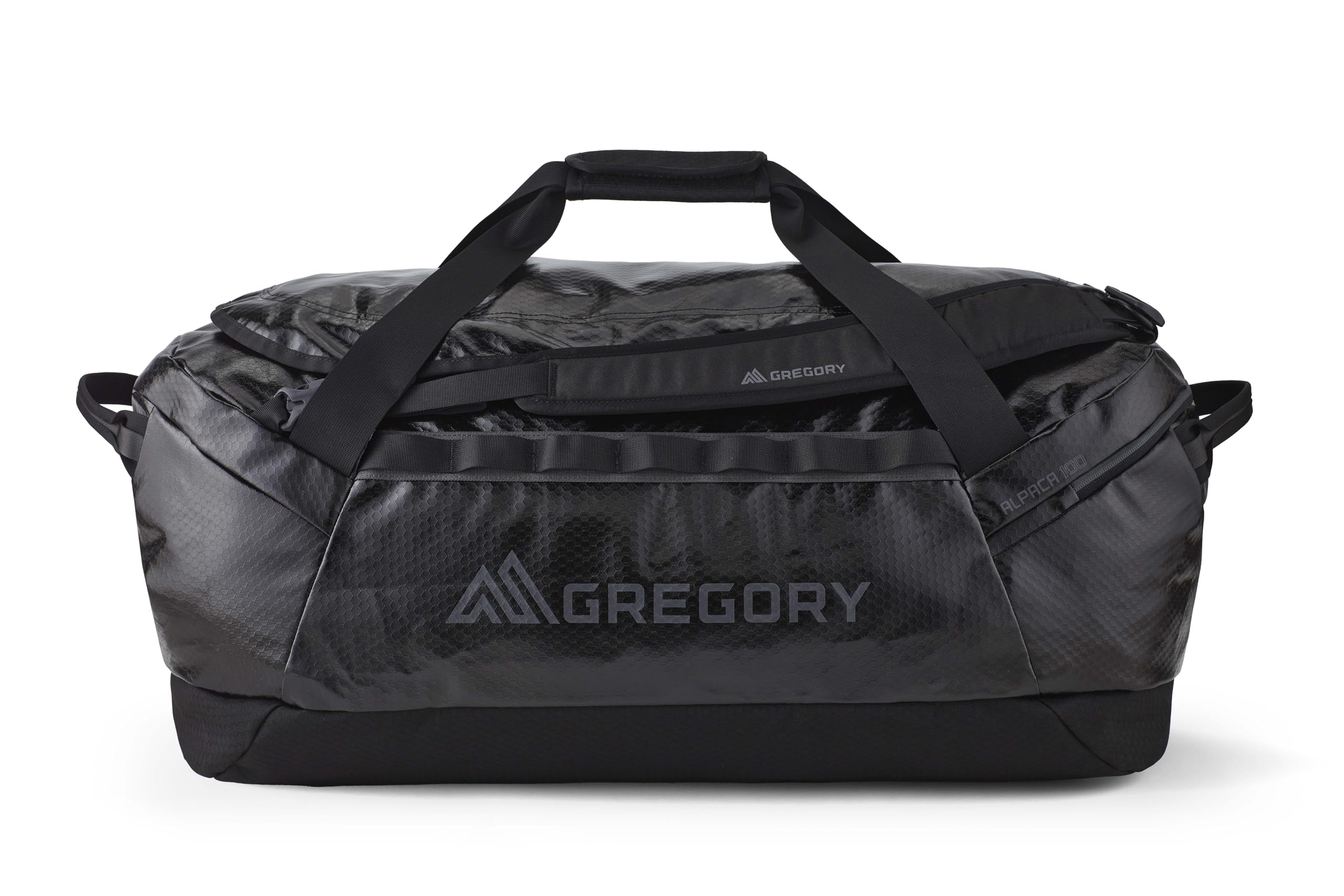 Die Gergory Alpaca Duffel Bag in der Farbe Schwarz, erhältlich im Outdoor Online Shop FluxPerfect