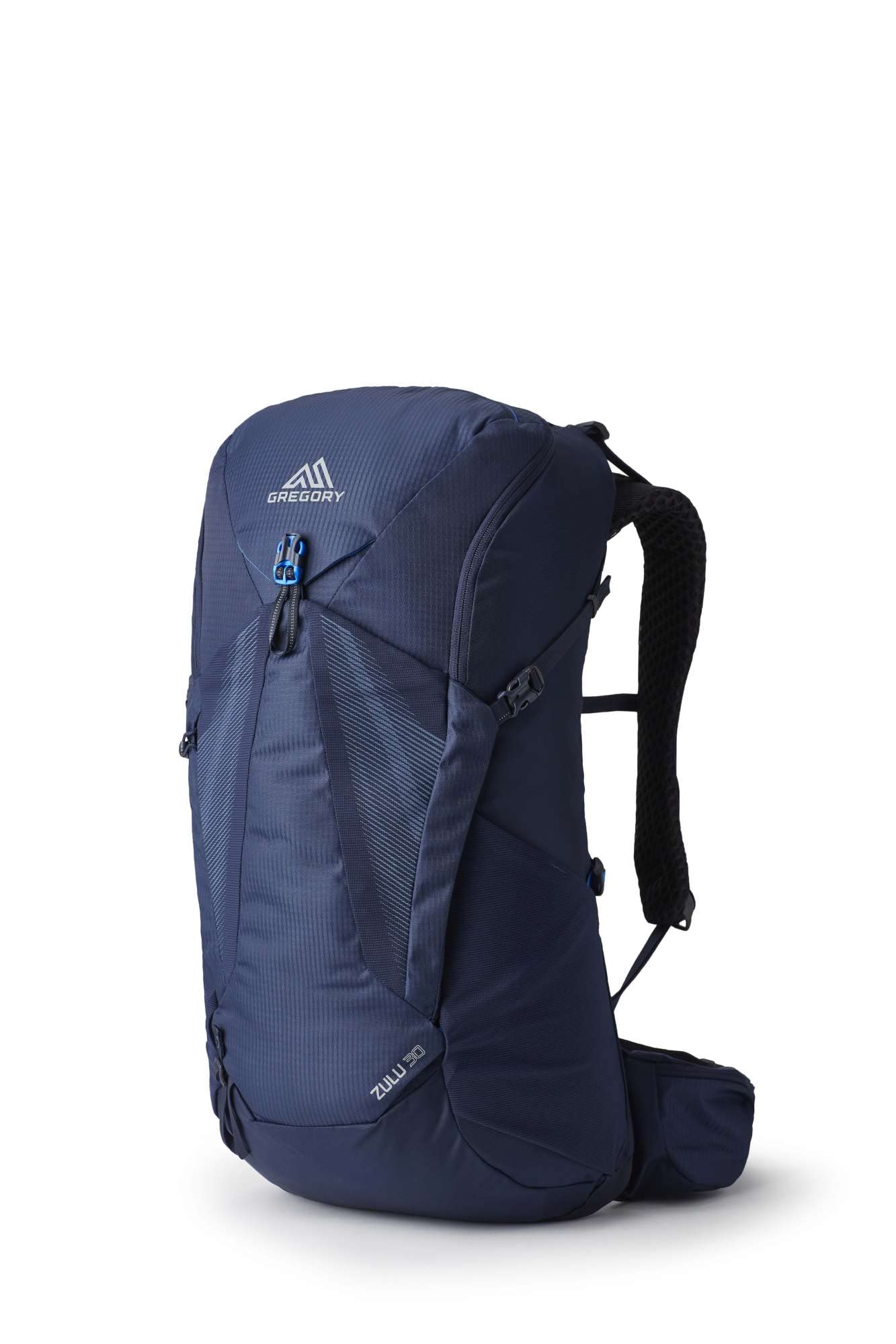 Der Gregory Zulu Rucksack in der Farbe Halo Blue in der Variante 30L