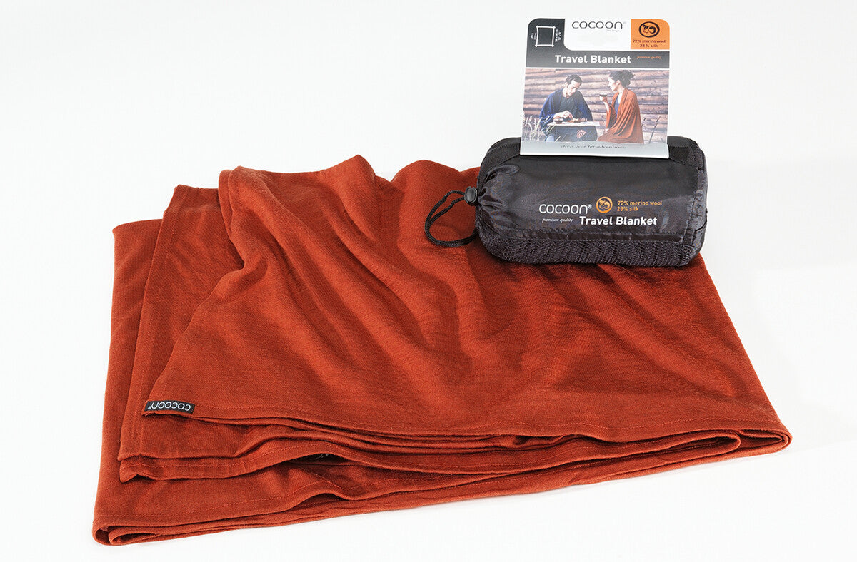 Cocoon Travel Blanket Reisedecke Merinowolle/Seide