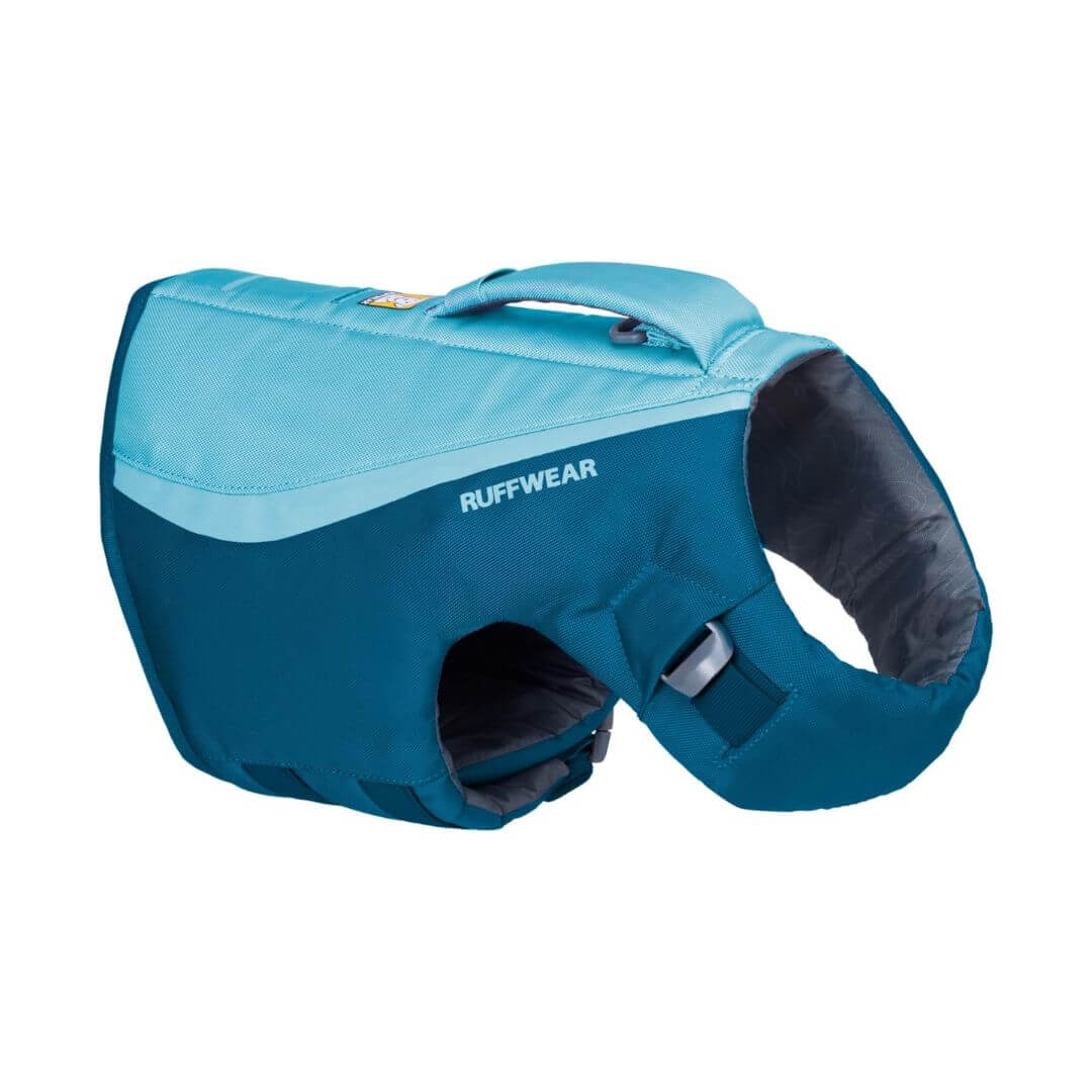 Ruffwear Float Coat Schwimmweste für Hunde in der Farbe Deep Blue, ideal für Outdoor Abenteuer mit deinem Vierbeiner