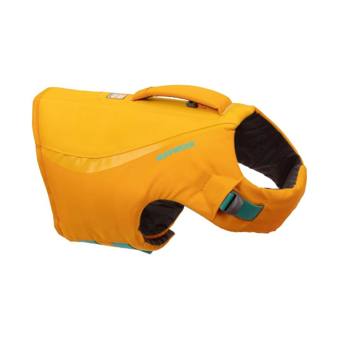 Ruffwear Float Coat Schwimmweste für Hunde in der Farbe Wave Orange, ideal für Outdoor Abenteuer mit deinem Vierbeiner