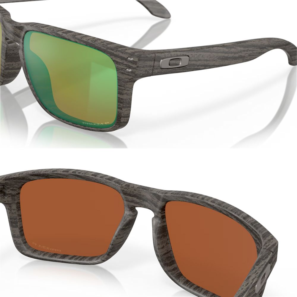 Oakley Holbrook Sonnenbrille - Woodgrain