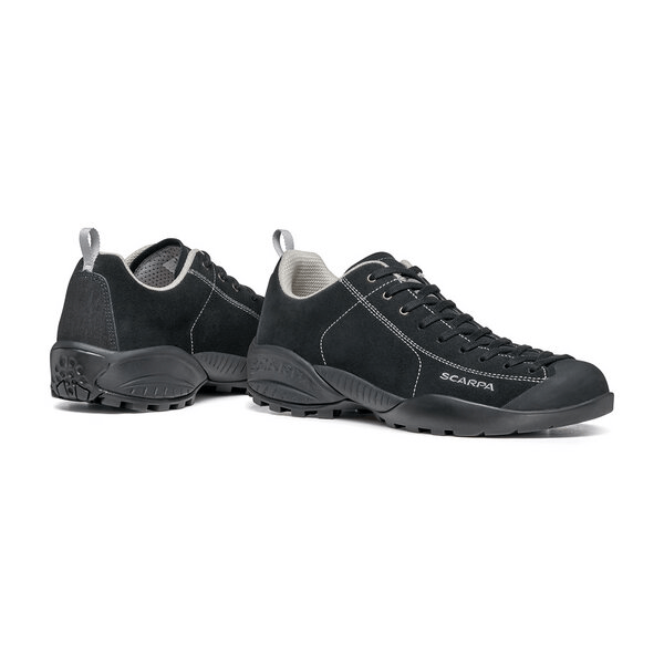 Der Scarpa Mojito Classic in Schwarz, ideal für alle urbanen und Outdoor Abenteuer