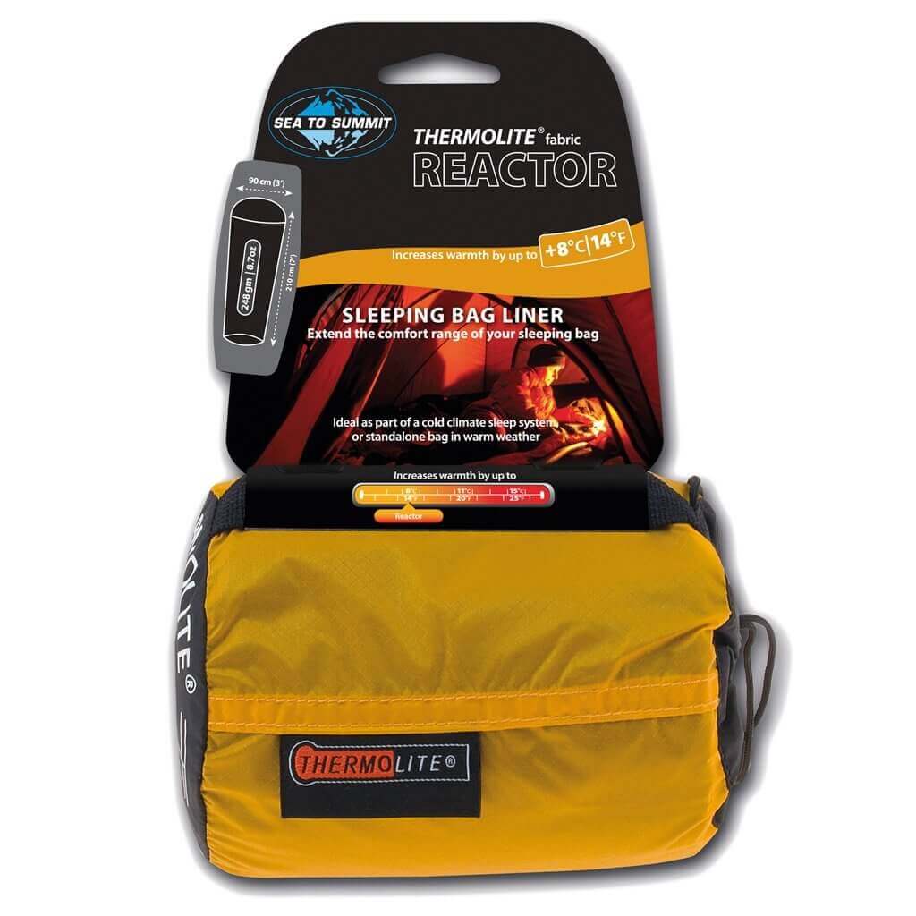 Sea To Summit Reactor Thermolite Mummy Liner Reiseschlafsack
