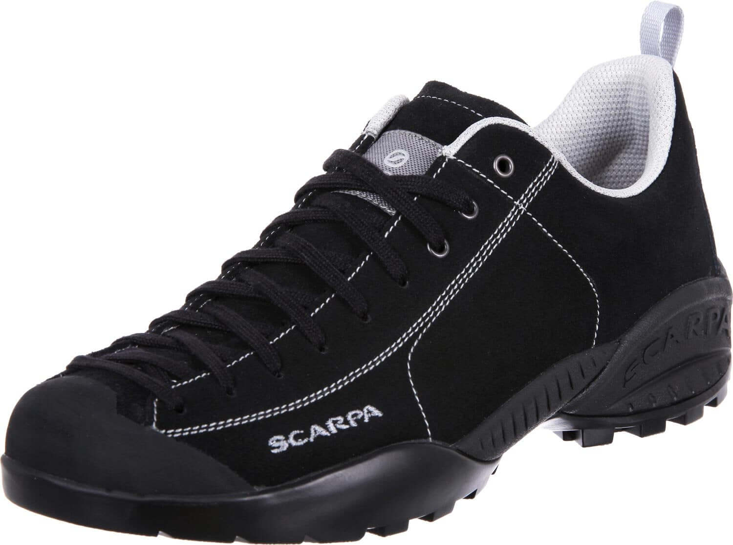 Der Scarpa Mojito Classic in Schwarz, ideal für alle urbanen und Outdoor Abenteuer